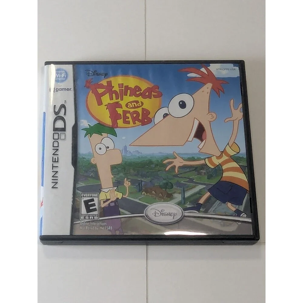 Phineas And Ferb Nintendo DS Game CIB Tested